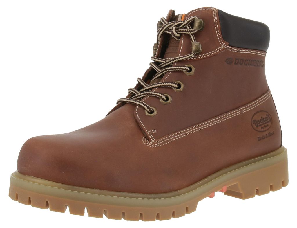 Buty męskie Dockers by Gerli jasnobrązowe Zdjęcie produktu 