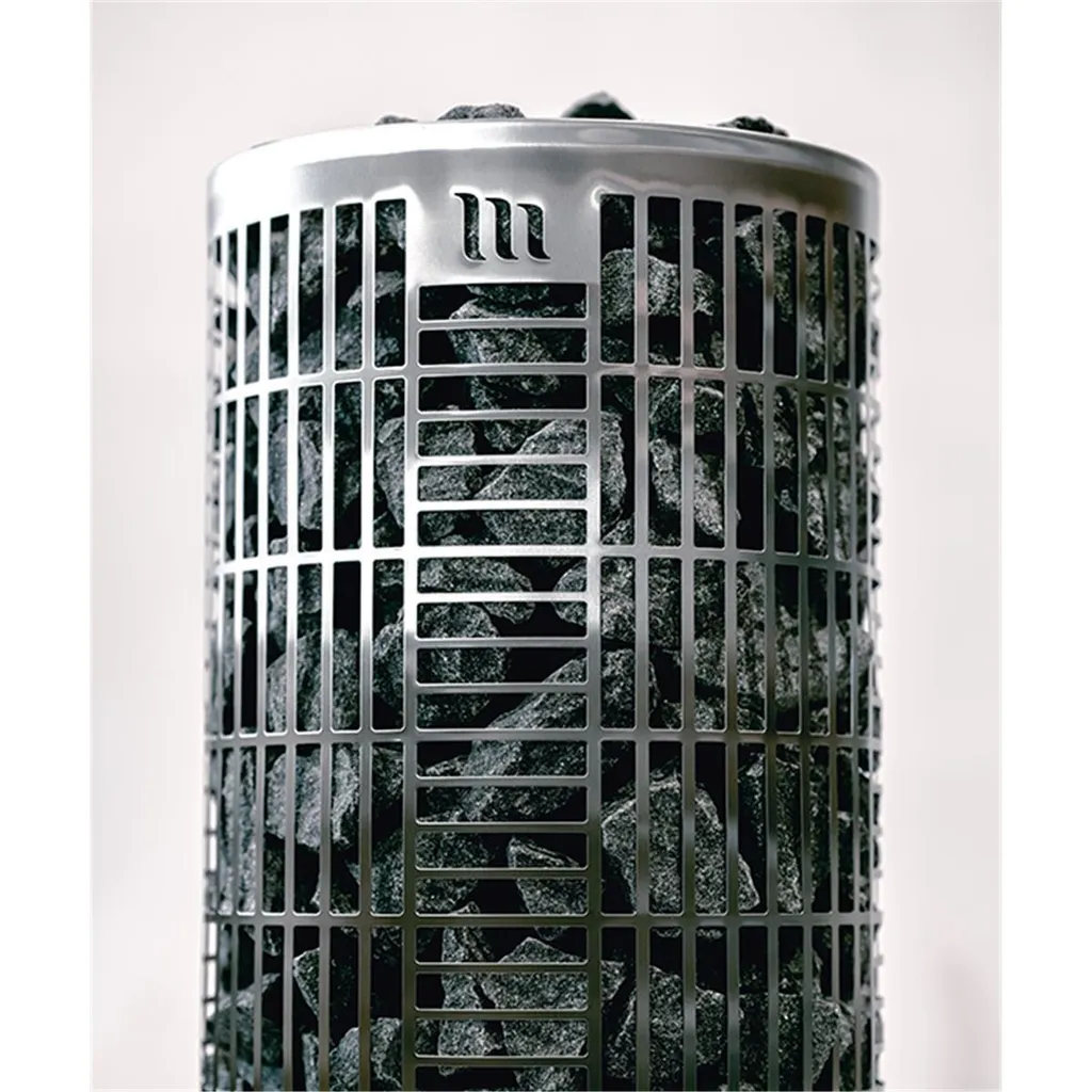 Poêle de sauna électrique colonne Mondex Tahko M 6,6 kW avec réglages