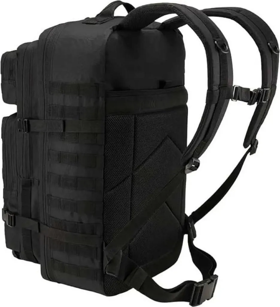 Sac à dos Cooper XL noir robuste avec système MOLLE et bretelles confort - 4