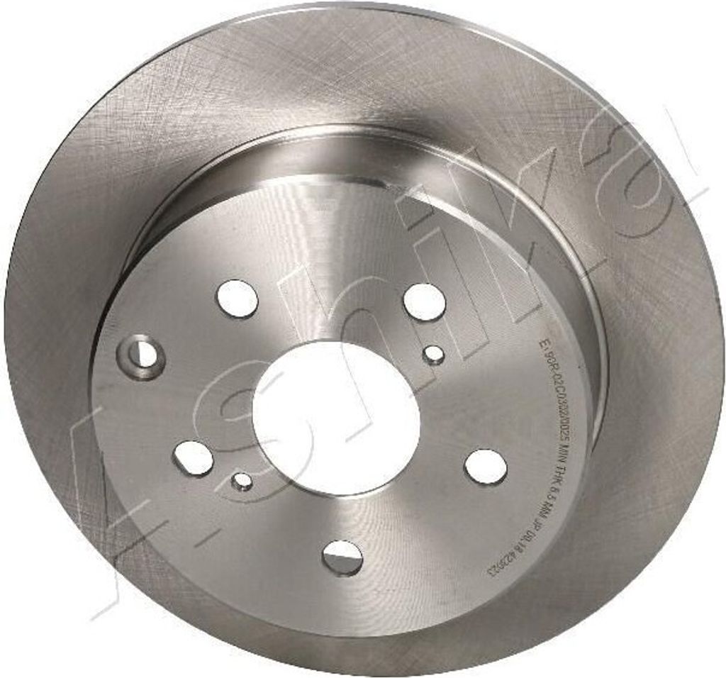 2x ASHIKA Bremsscheibe 61-02-242 hinten für TOYOTA AVENSIS Kombi (T25) 59mm