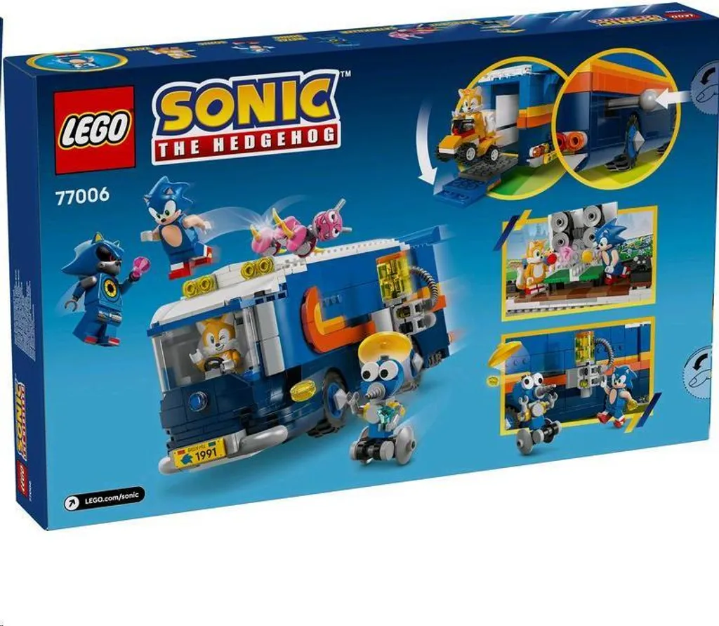 Camion de commandement de Sonic LEGO avec Laboratoire de Combat Mobile - 33