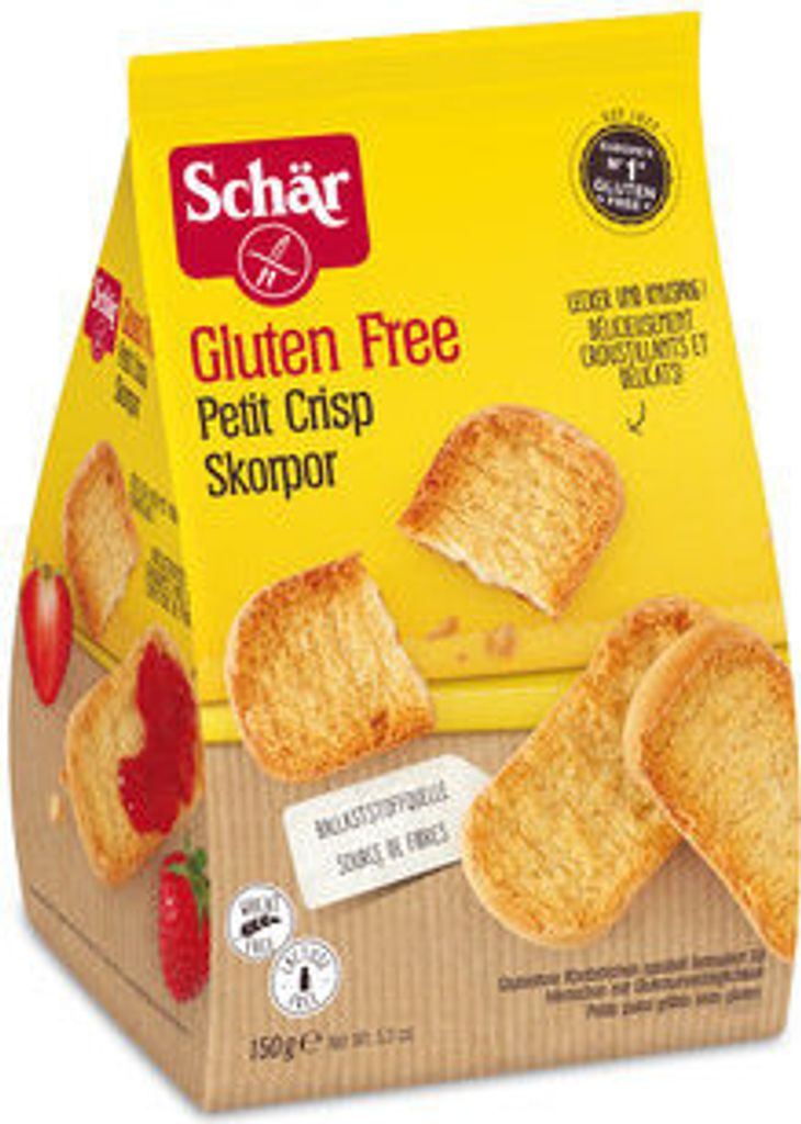 Schär Petit Crisp Skorpor Arrosto 150g Immagine del prodotto 