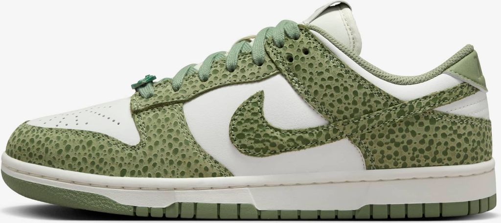 Nike Dunk Low Premium "Safari Oil Green" Grün, Größe: 43