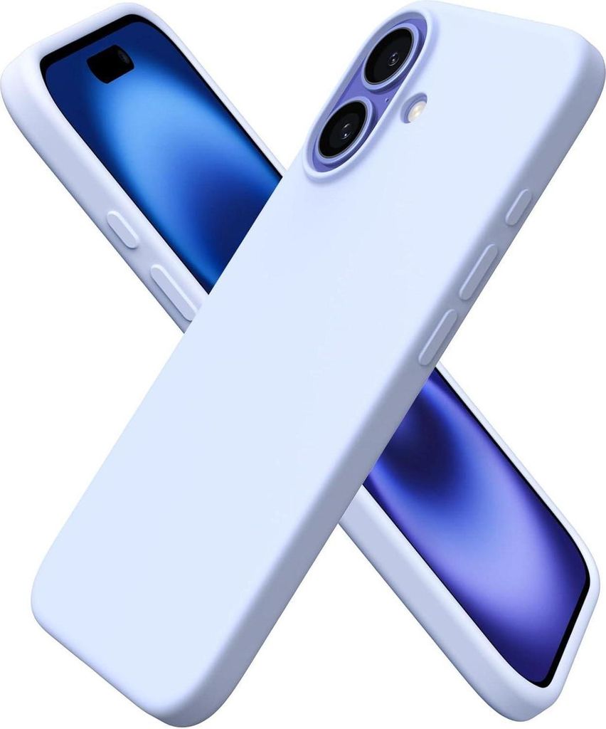 iPhone 16 Hülle Silikon 6,1 Zoll Stoßfeste Schutzhülle Case Produktbild 