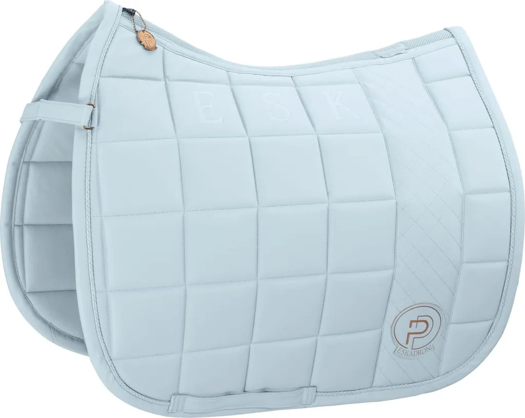 Chabraque Eskadron Platinum 23 en faux leather bleu ciel, format mixte VS