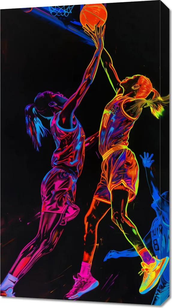 Quadro Basket 50x90 cm - L'Eredità dei Campioni sulla tua Parete