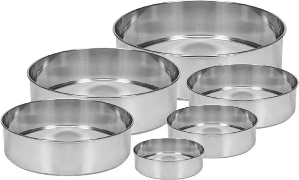Setacci Professionale MR-1682 Acciaio Inox - Kit 6 Pezzi