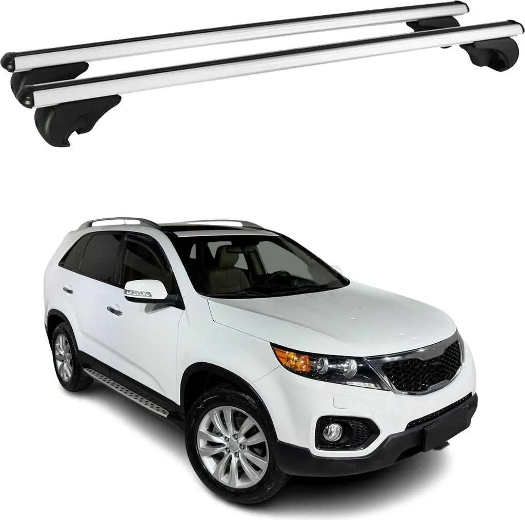 Barre Trasversali Kia Sorento 2009-15 Portapacchi Alluminio Cargo - 14