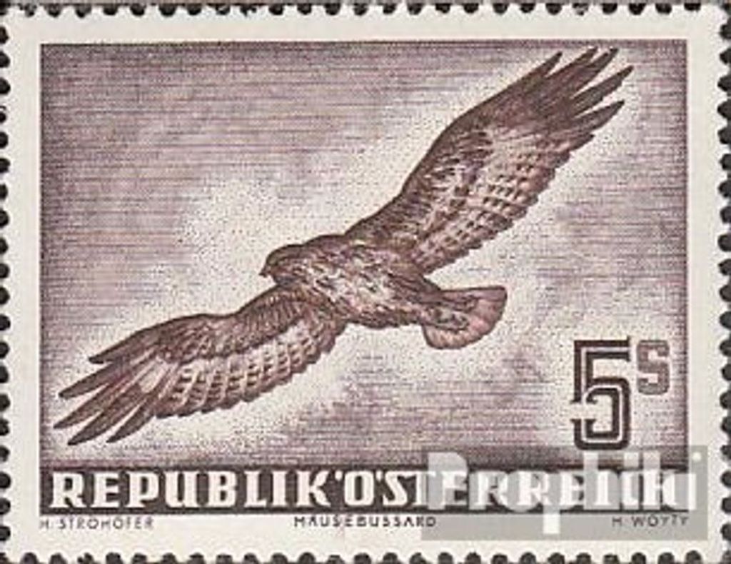 Briefmarken Österreich 1953 Mi 986 postfrisch Flugpost