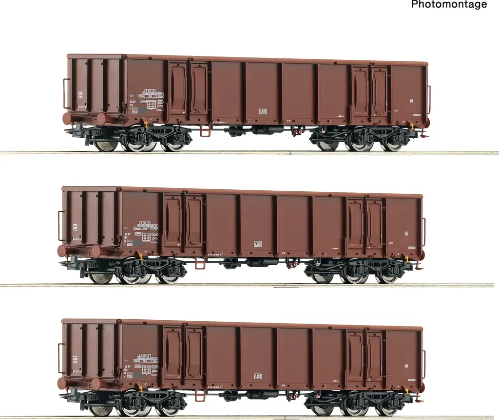 Wagons de Fret Roco 6600103 : Solution pour un Roulement Fluide en HO