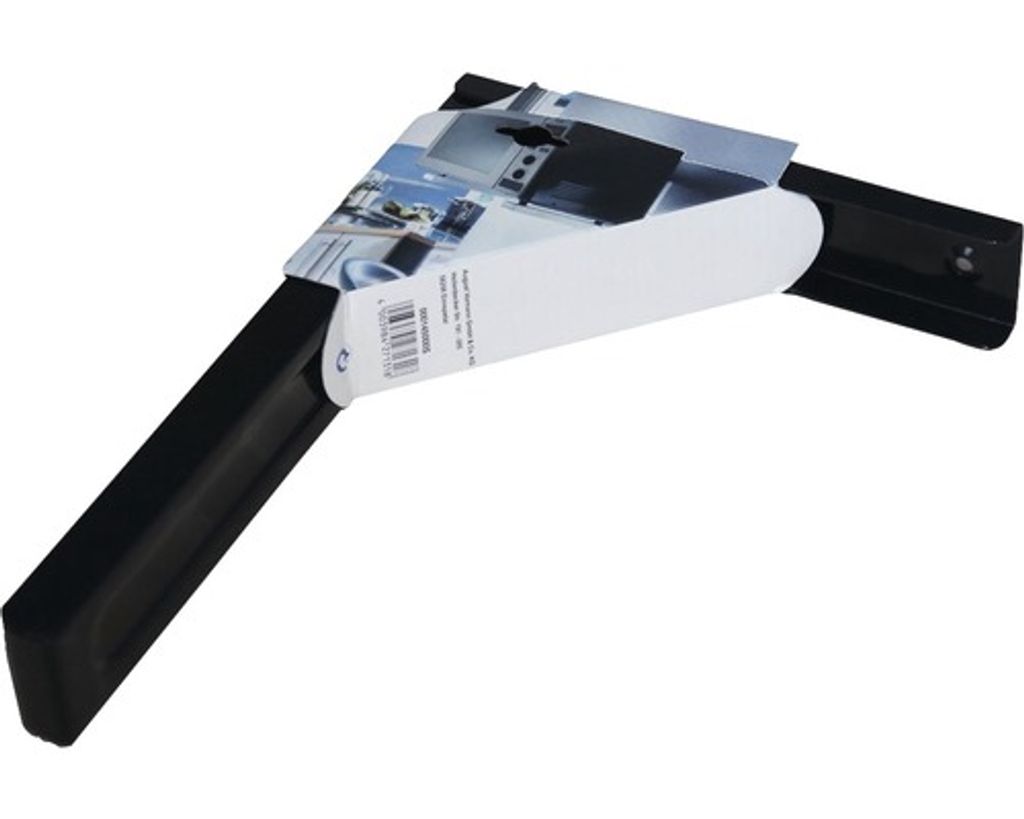 Techno-Konsole Mikrowellenhalterung schwarz 1 Stück