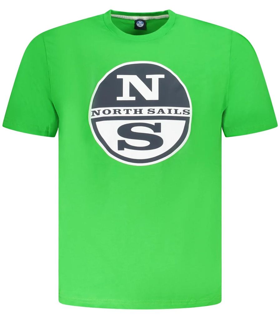 North Sails Herren KURZARM-T-SHIRT Grün 996018000_VE0432 : Größe - L Größe: L