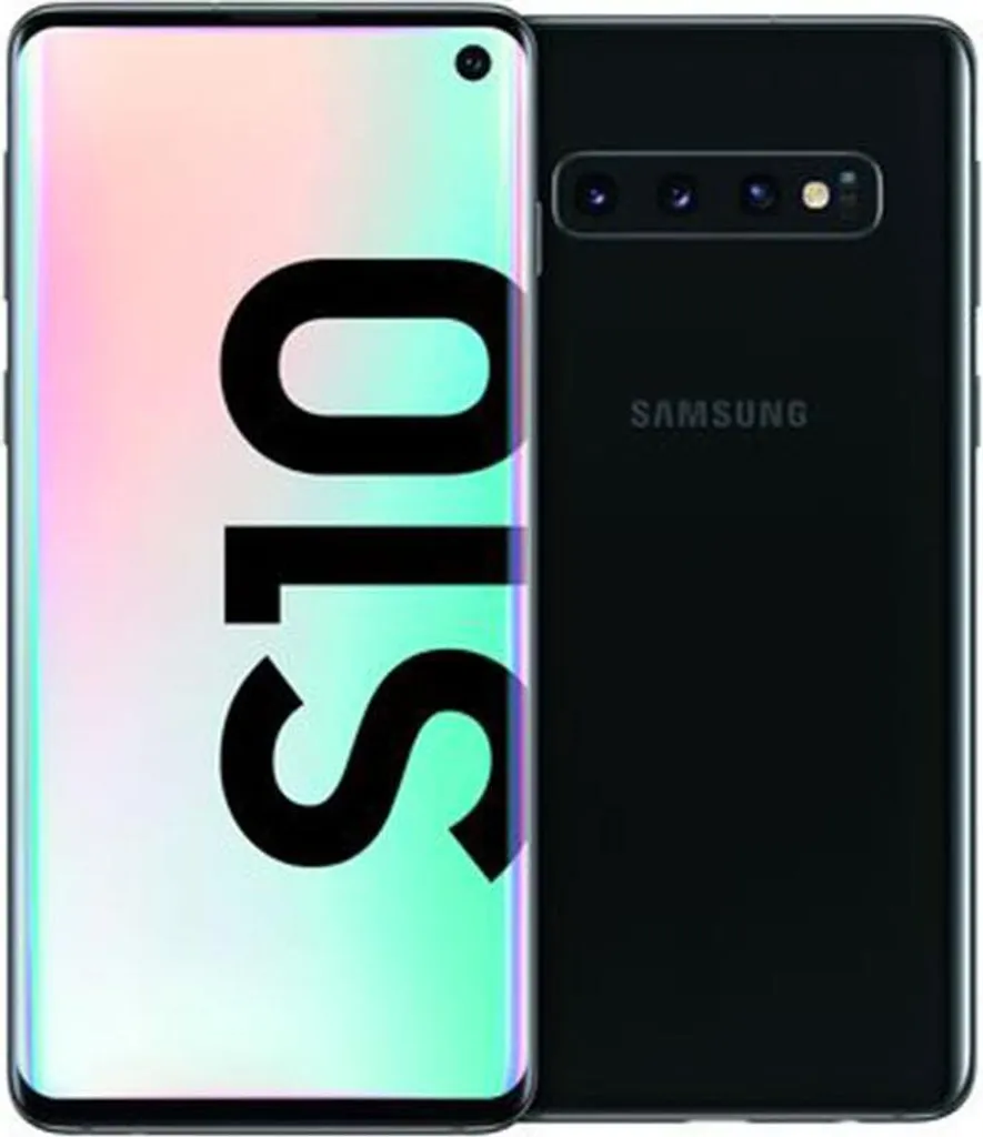 SAMSUNG Smartphone Galaxy S10 128GB SM-G973 "prism black" schwarz Handy