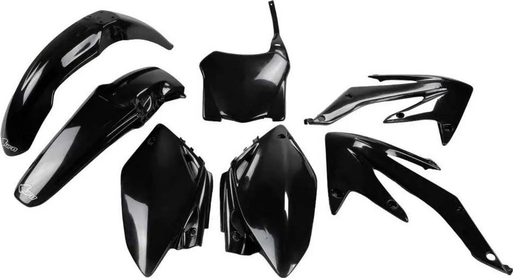 Carénage Complet Motocross Noir UFO pour Honda CRF 450R version 2008-2008