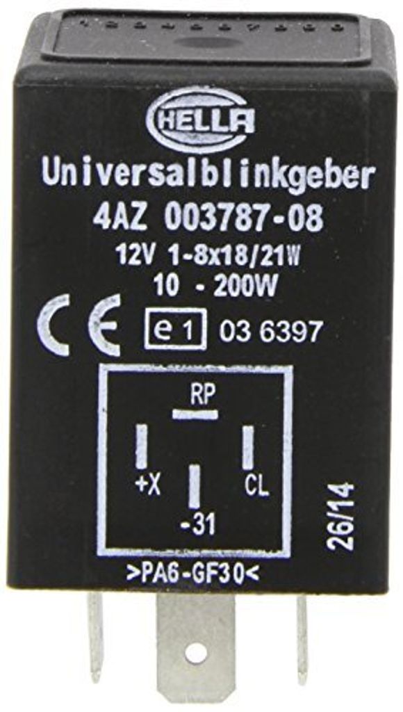 Blinkgeber HELLA 4AZ 003 787-081 Produktbild 