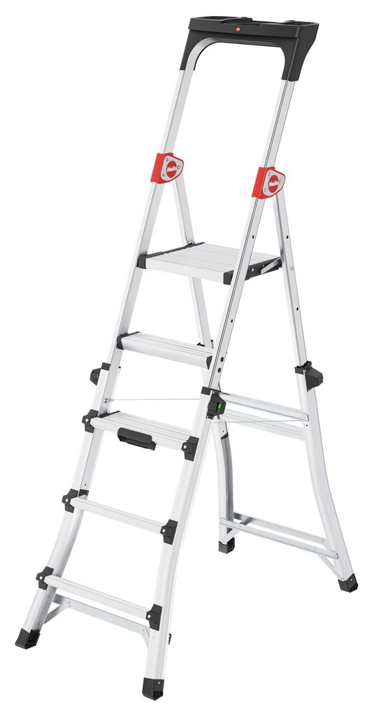 Hailo TL 100 TopLine, scaletta telescopica, alluminio, Immagine del prodotto 