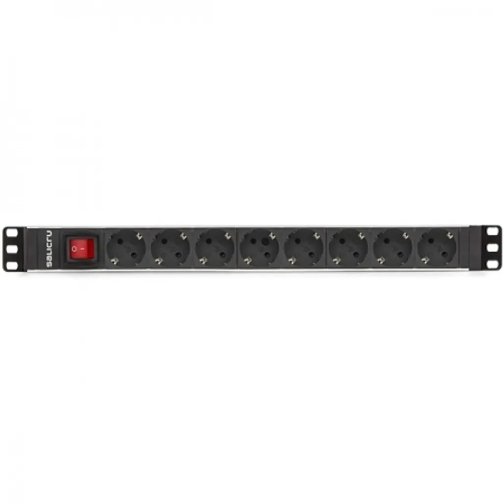 Unité PDU Salicru SPS 8F avec 8 Sorties Schuko et Châssis Aluminium