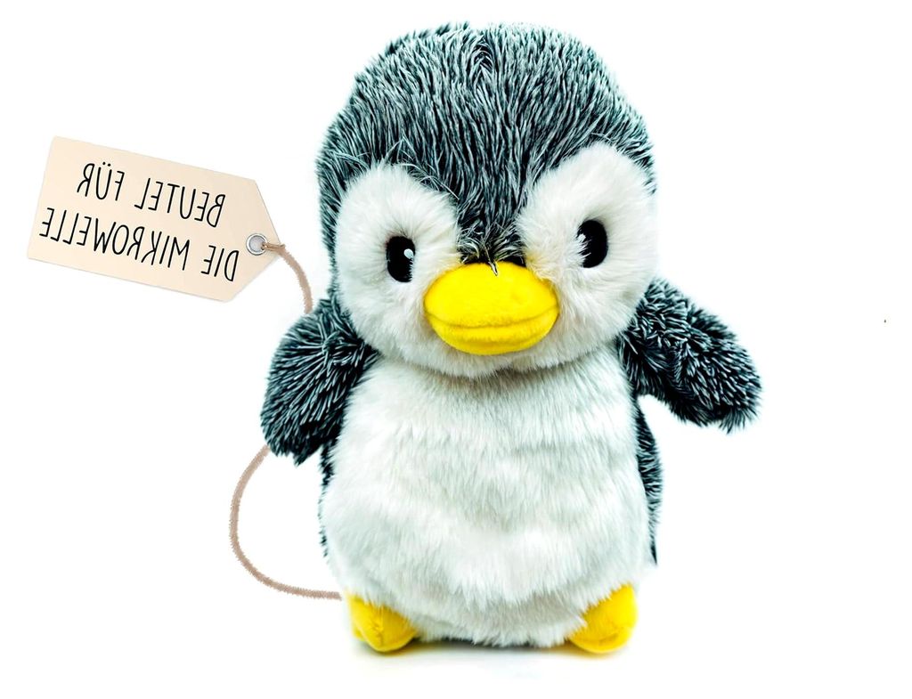 Thermo-Plüschtiere - Plüschtiere für die Mikrowelle - Plüschtier für Babys - Pinguin Plüschtier - Plüsch gegen Koliken - Schlaftier - Abnehm...