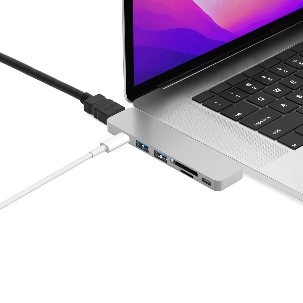 Hub USB-C 4K HDMI avec Thunderbolt 3 et Lecteur SD pour MacBook Pro - 2