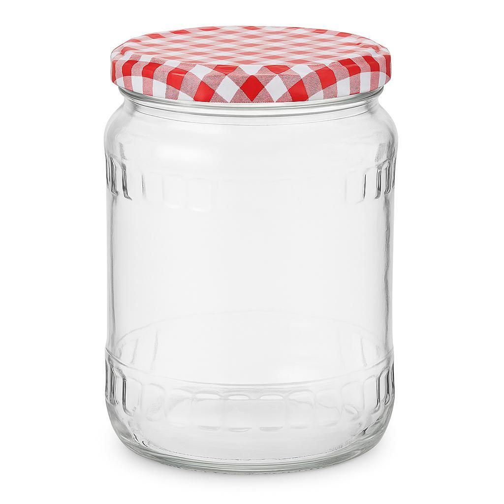 24x EINMACHGLÄSER 720ml STURZGLÄSER MARMELADENGLÄSER mit Produktbild 