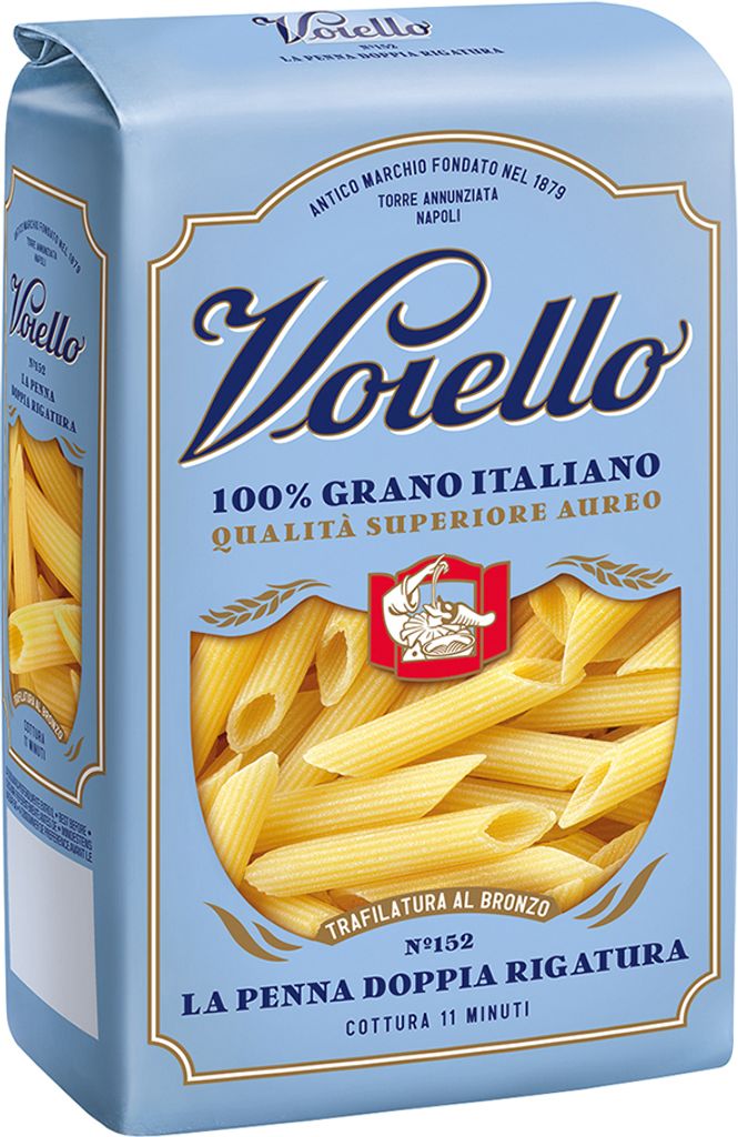 18x Pasta Voiello La Penna Doppia Rigatura N. 152 500g - Produktbild 