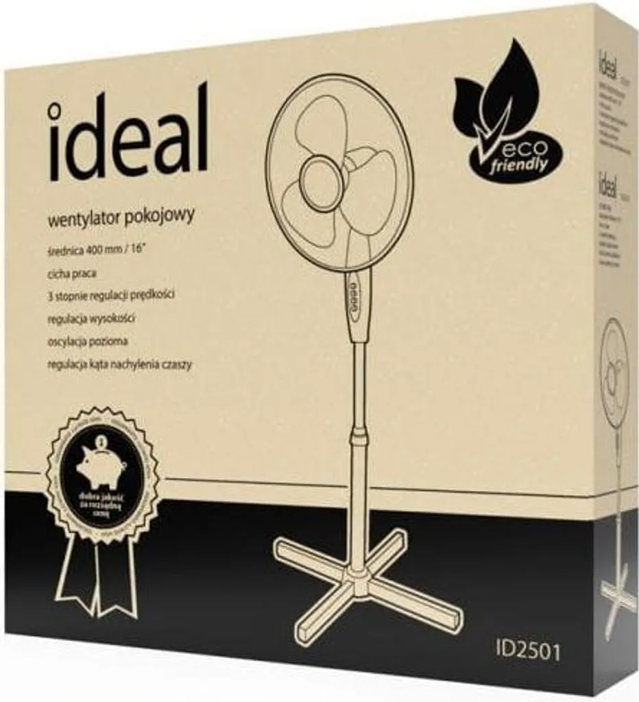 Eldom ID2501 IDEAL Plaque de Cuisson Induction Portable Noire 2000W