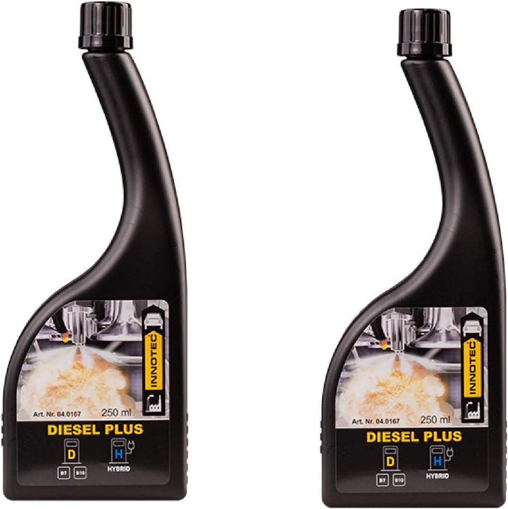 2 Stück Innotec Diesel Plus - Service Additiv für Diesel - Kraftstoffzusatz für Dieselmotoren Dieselsystem - Dieseladditiv Kraftstoffadditiv