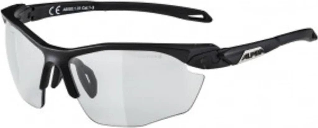 ALPINA TWIST FIVE HR VL+ noir mat : lunettes avec verres Varioflex VL+