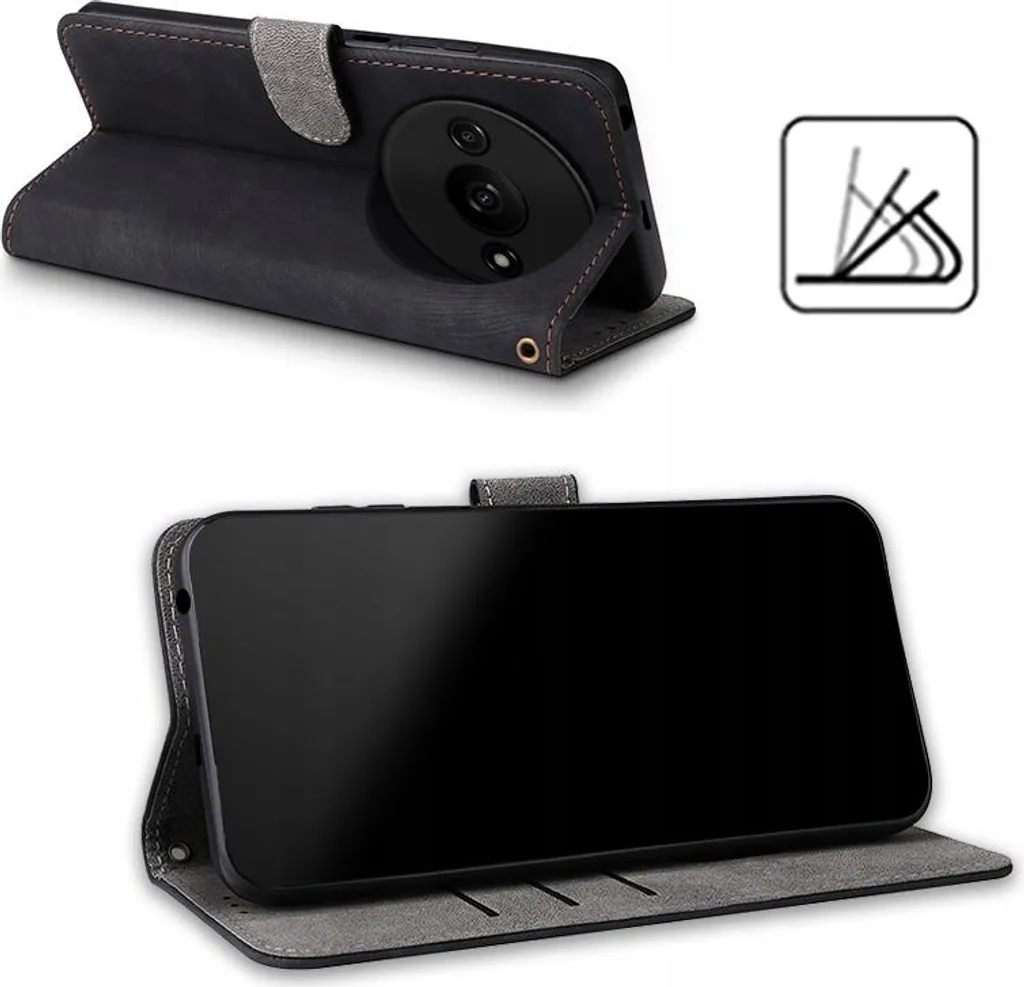 Cover Portafoglio Xiaomi Redmi A3 Viola | RFID Blocking & Glamour - 3