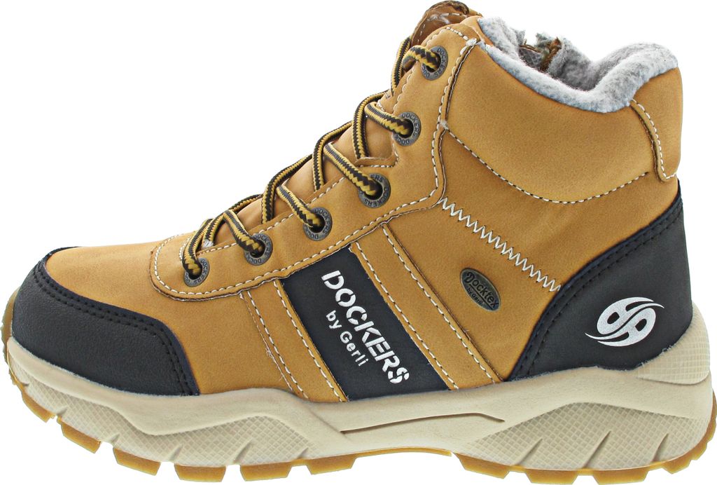 Dockers by Gerli Schnürstiefel Beige in Gr. 33 Produktbild 