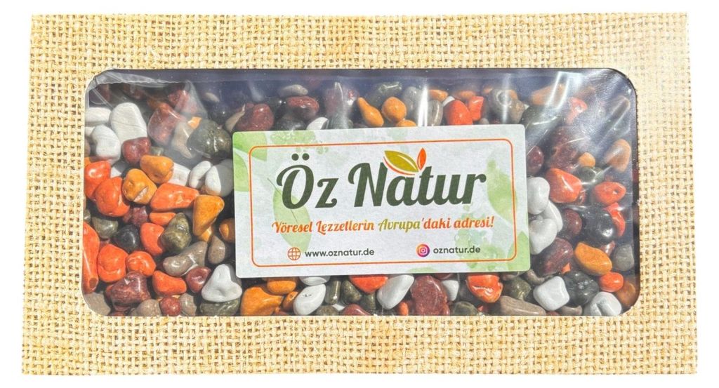 Öz Natur | Kiesel Schokolade Dragees 500g Produktbild 