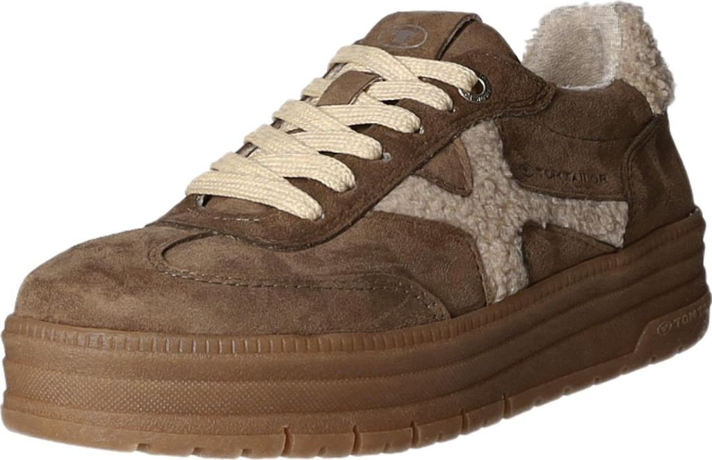Tom Tailor Sneaker beige in Gr. 40
