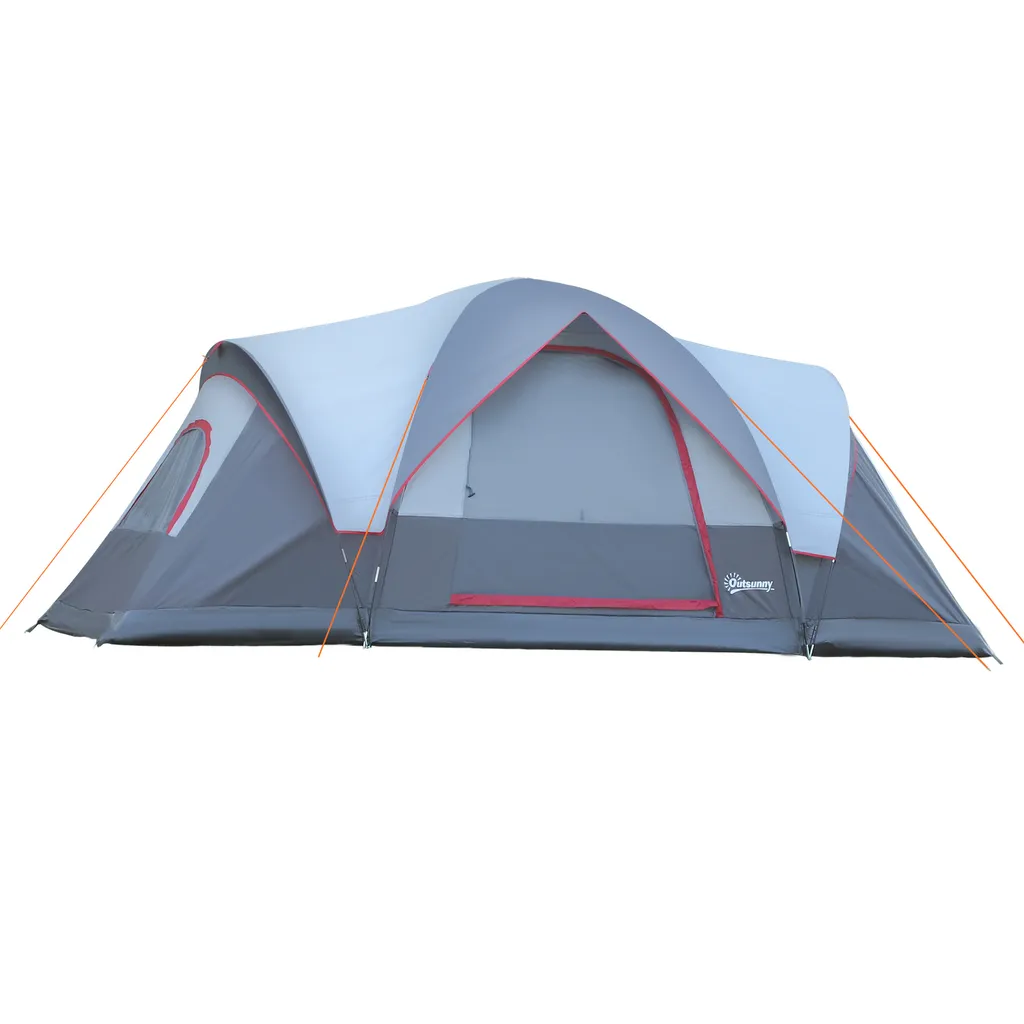 Outsunny Zelt für 5-6 Personen Campingzelt