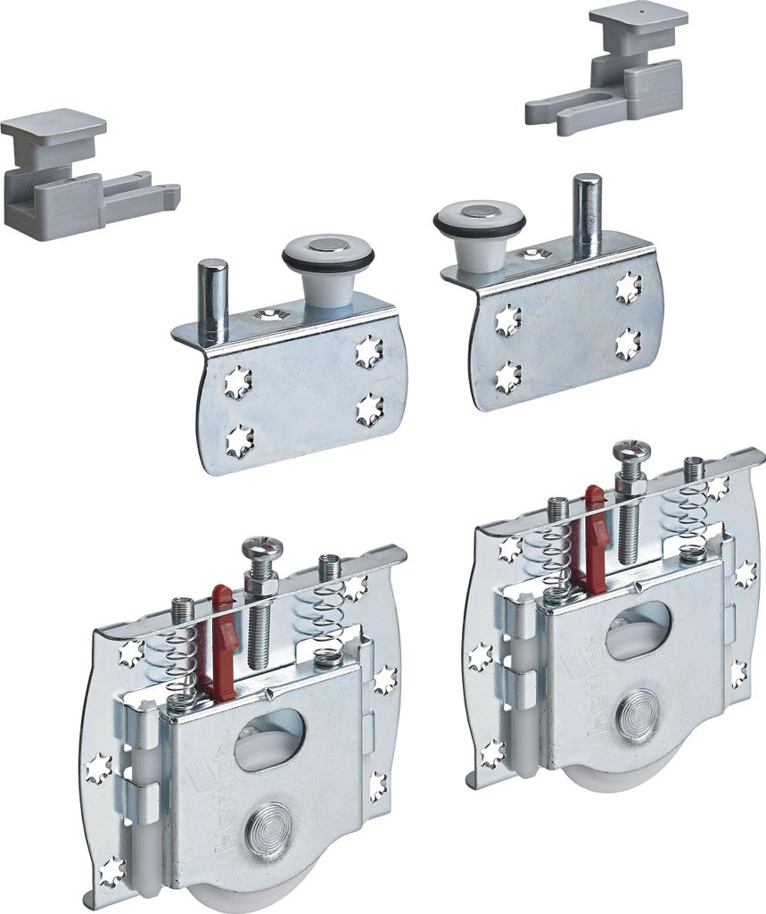 Hettich Montagesatz für 1 Schiebetür SlideLine 16plus (80kg Produktbild 