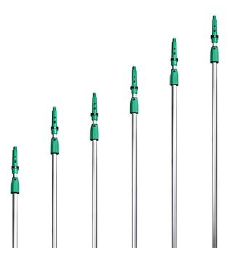 OptiLoc Teleskopstange, 2-teilig, mit Sicherheitskonus. Produktbild 