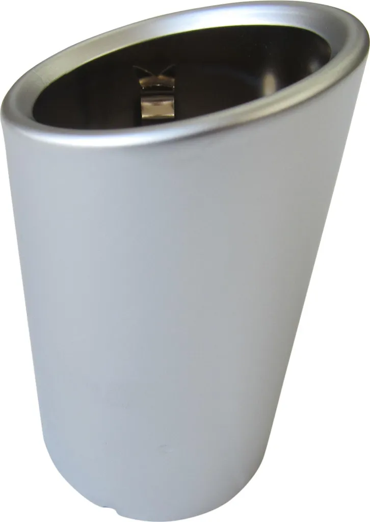 Sortie d'échappement pour rénovation look aluminium 66-72mm universelle