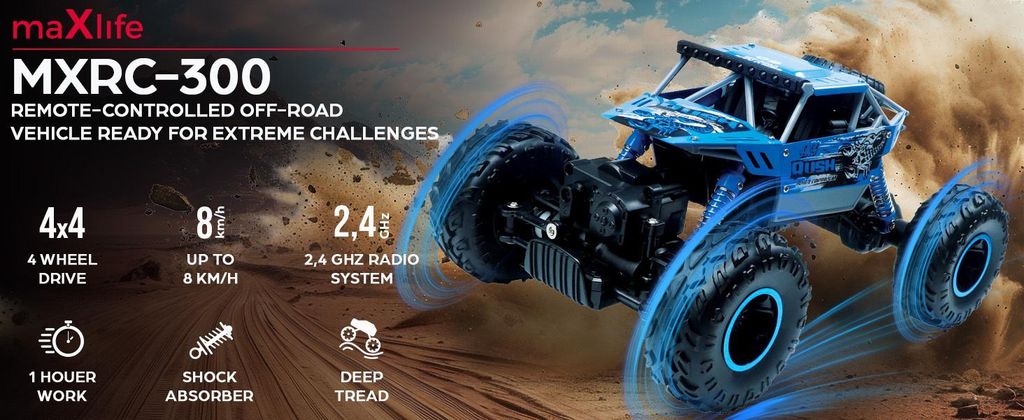 Ferngesteuertes Maxlife-Geländewagen MXRC-300 Produktbild 