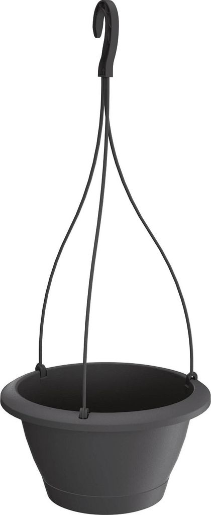 kvetináč závesný 21cm Respana W DREW210-S433 antracit Obrázok produktu 