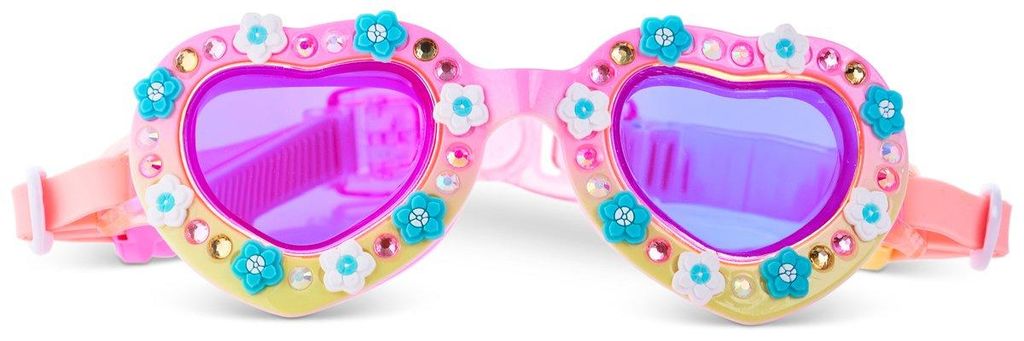 Bling2O Schwimmbrille Kinder Multicolor - Daisies At Dawn UV-Schutz