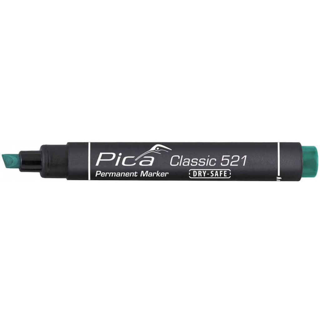 Pica Permanentmarker 2-6mm, Keil spitze, grün
