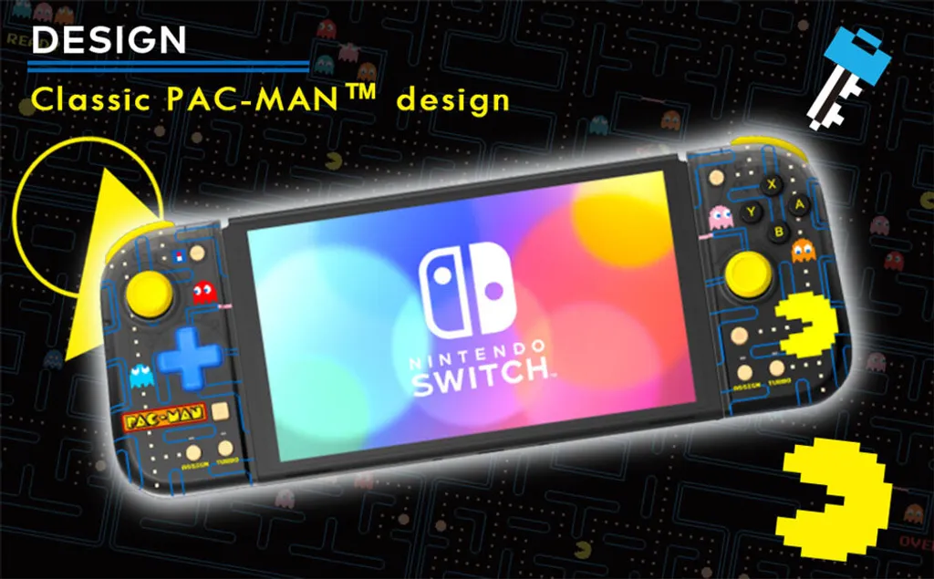 Manette Hori Split Pad Compact pour Nintendo Switch Édition Pac-man - 7