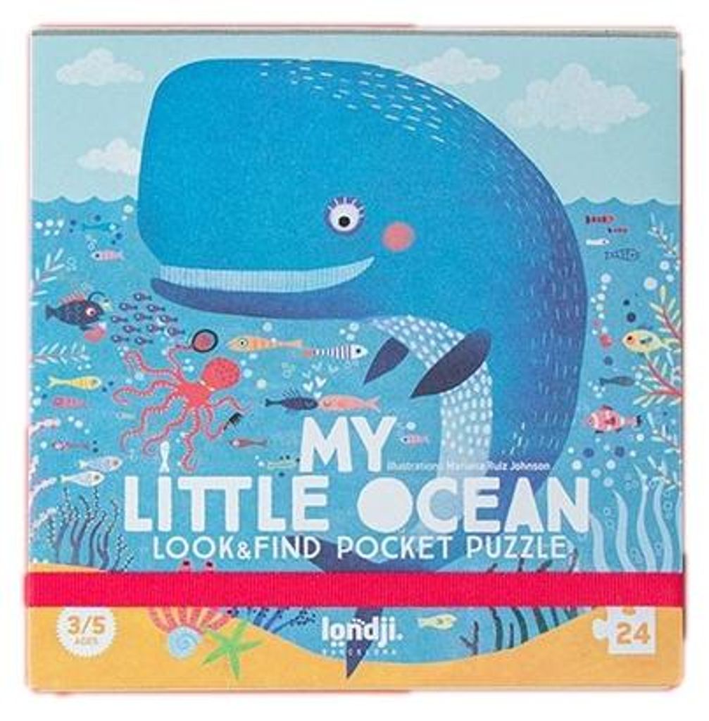 Puzzle und Beobachtungsspiel „Mein kleines Meer“, Londji