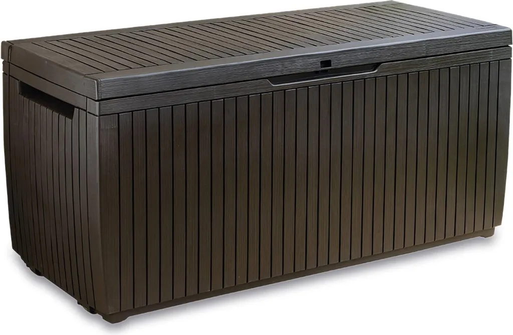 Cassapanca Outdoor Dmora Burlington Marrone - Impermeabile e Sicura - 1