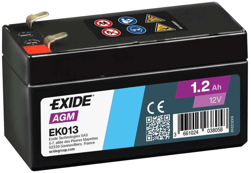 EXIDE Backup Batterie "Start-Stop Auxiliary"Zusatzbatterie z