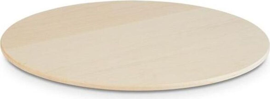 APS Tablett WOOD aus massivem Akazienholz Farbe Ahorn ØxH: 30 x 2 cm