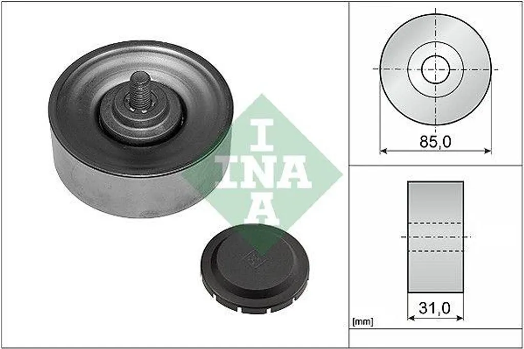 Remplacer votre Galet de Courroie BMW E60 E61 avec INA 532 0569 10