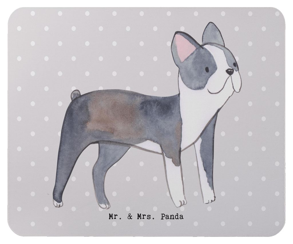 Mr. & Mrs. Panda Mousepad Boston Terrier Lebensretter - Produktbild 