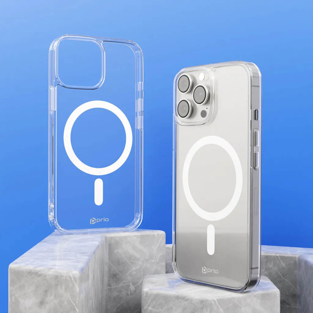 prio Custodia protettiva MAG per iPhone 14 Pro Max trasparente