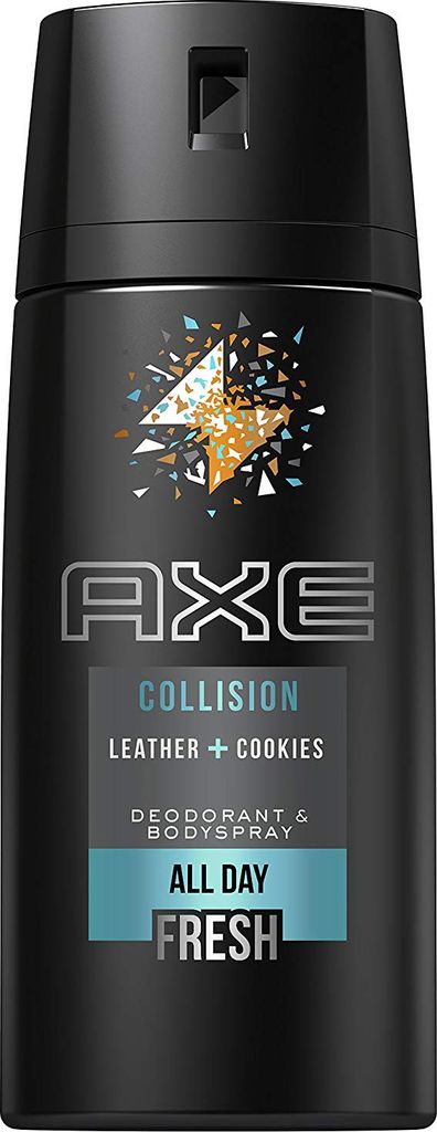 Axe Deodorant Bodyspray Collision Leather+Cookies 150ml Immagine del prodotto 
