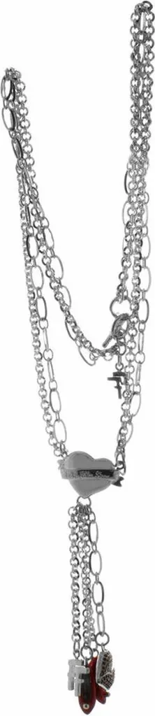 Collana Folli Follie 3N9F174RR 35cm: Gioiello Donna Elegante Silver